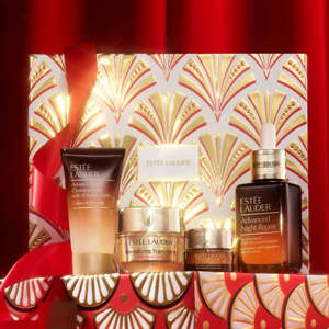 Estée Lauder Lift + Glow Advanced Night Repair 4-Piece Skincare Gift Set (Worth £151)